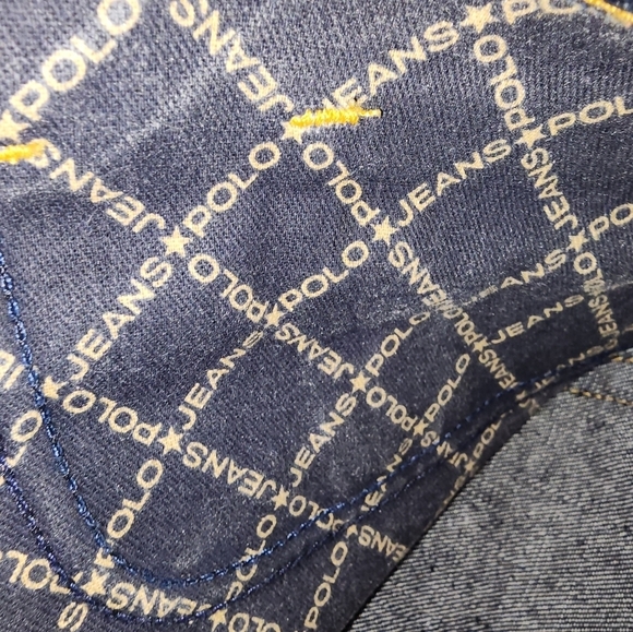 Ralph Lauren Polo Bootcut Jeans Size 10 Dark Wash High Waist 80s - Picture 6 of 8